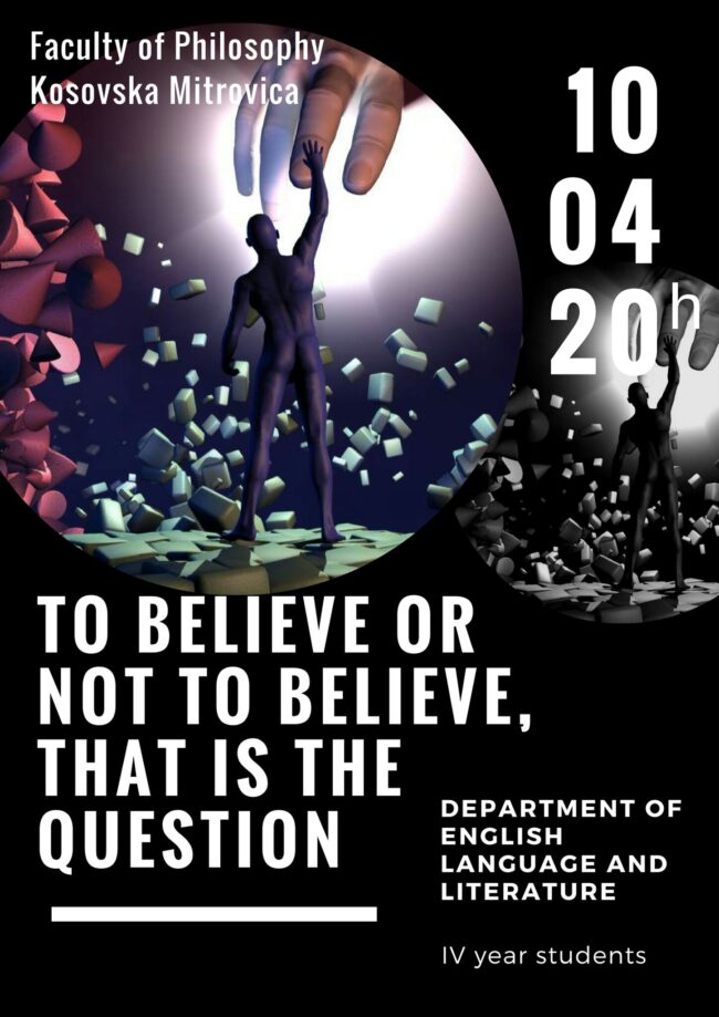 to believe or not